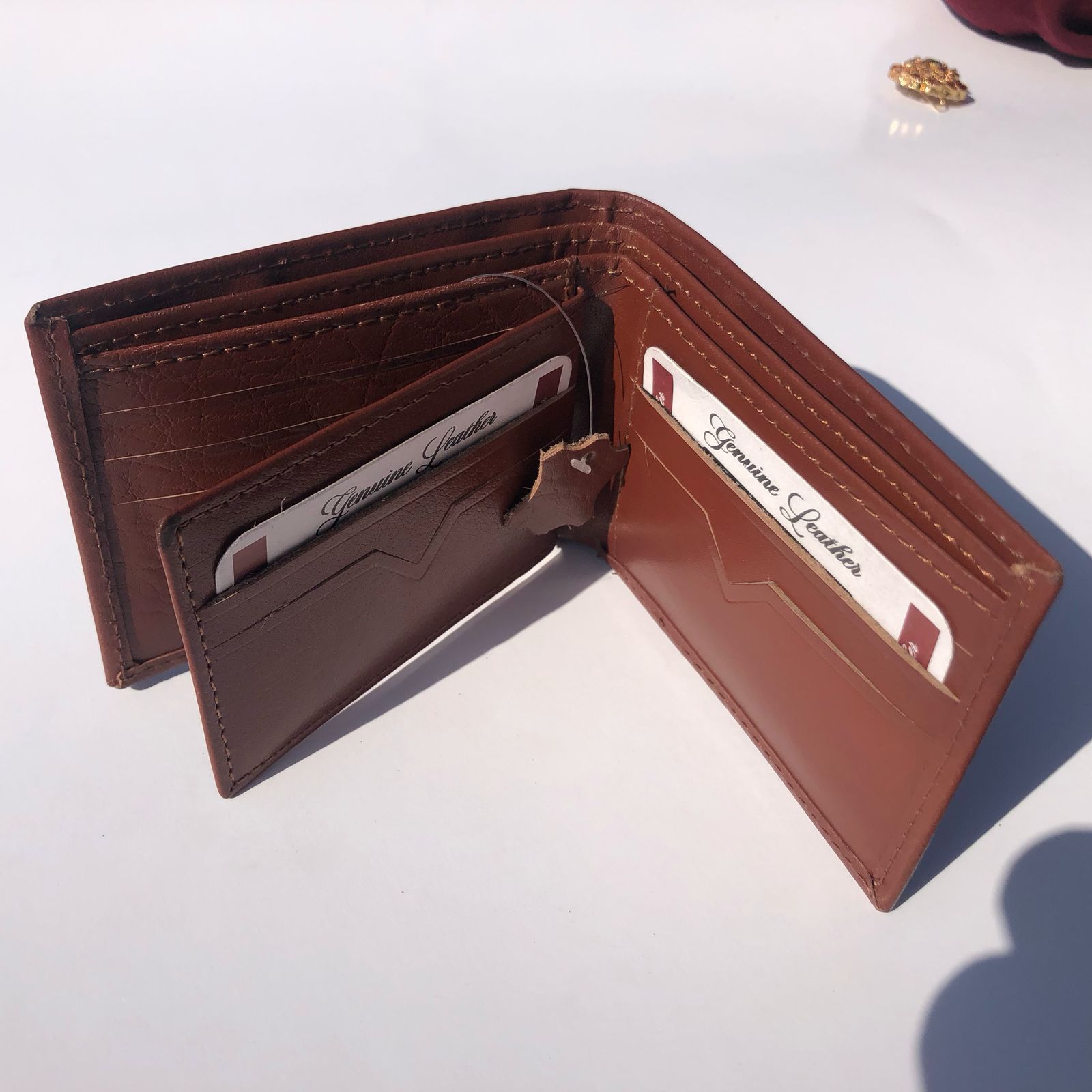 Brown Katali Wallet | Men’s Genuine Leather Wallet | Classic Gents Purse - Image 6