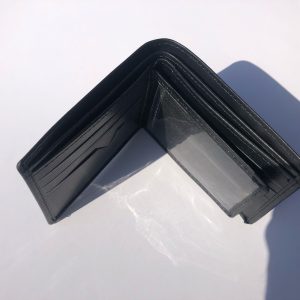Black Wallet With Low Cut