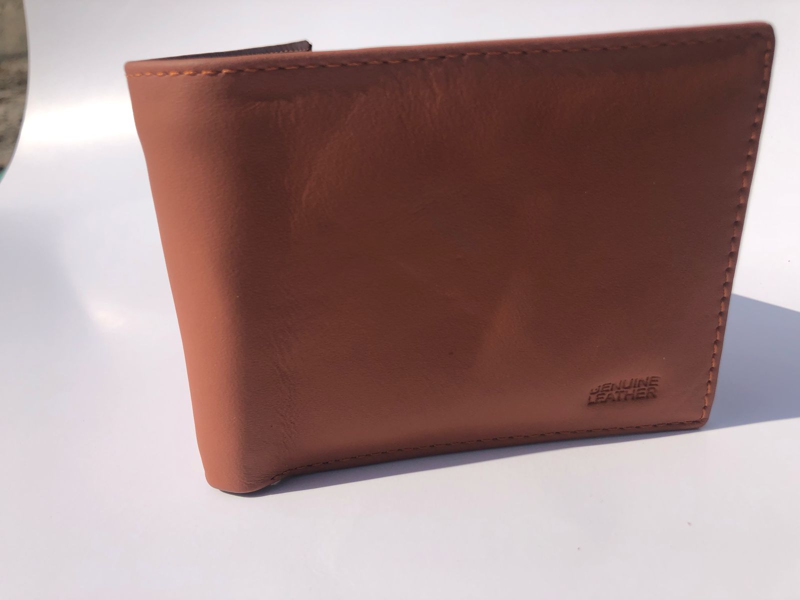 Brown Wallet | Men’s Genuine Leather Wallet | Classic Slim Gents Purse - Image 2