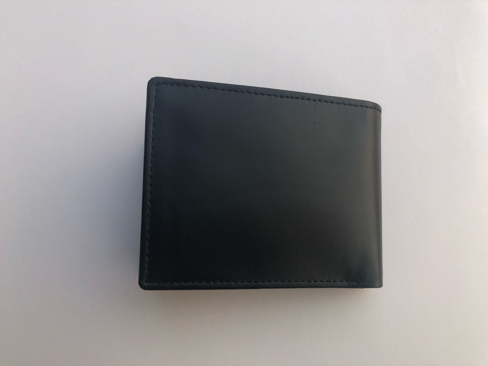 Black Wallet With Low Cut | Men’s Slim Leather Wallet | Stylish Gents Purse - Image 9