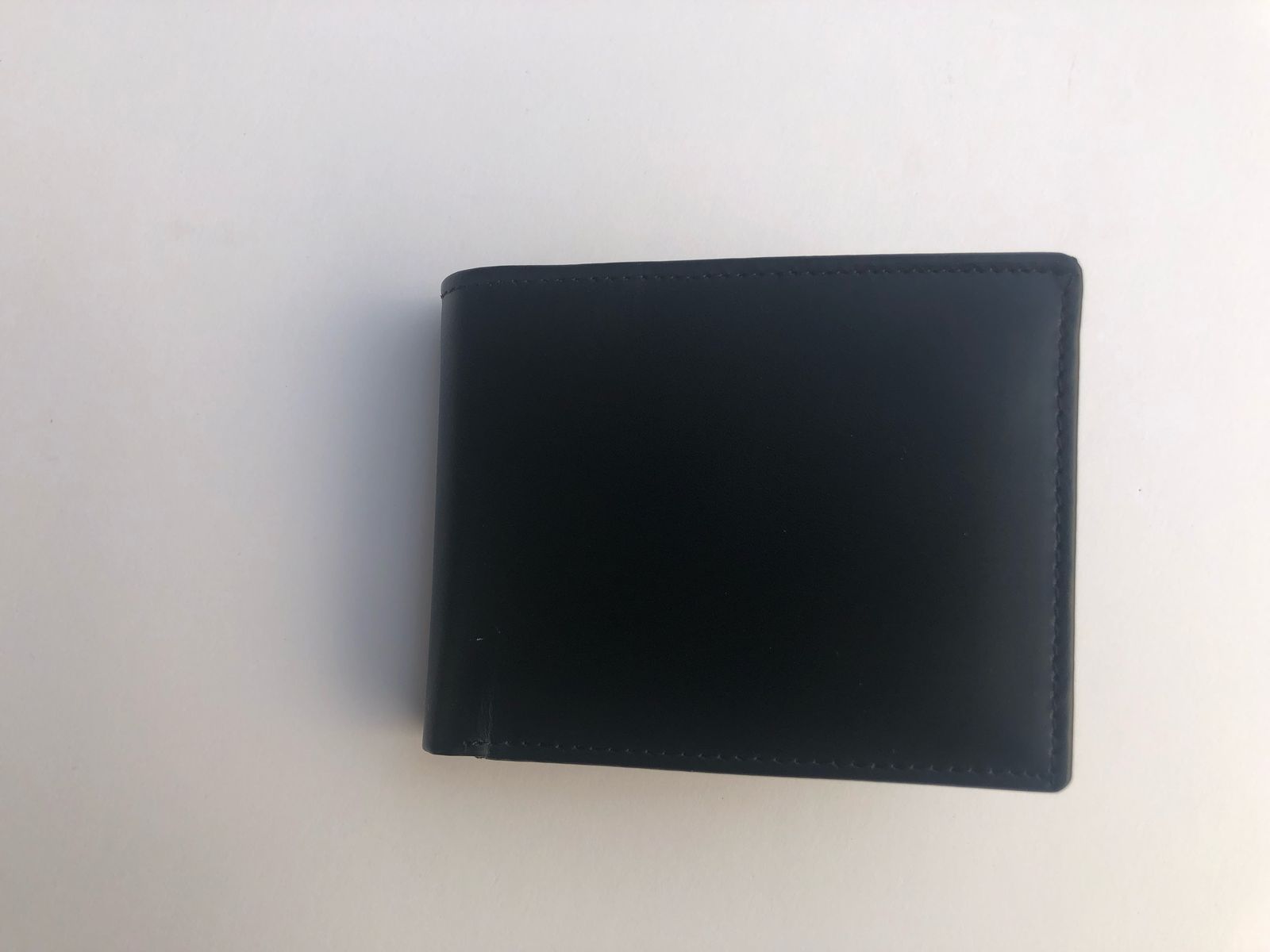 Black Wallet With Low Cut | Men’s Slim Leather Wallet | Stylish Gents Purse - Image 11