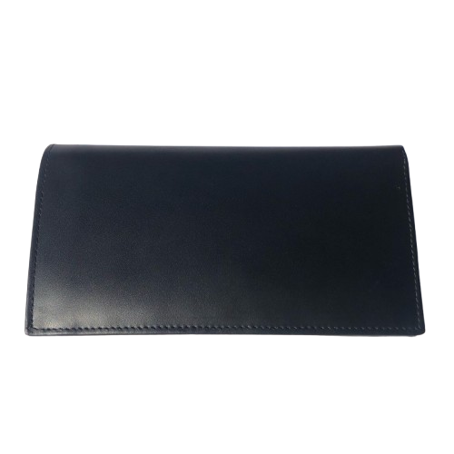 Black Long Leather Wallet | Men’s Slim Bifold | Genuine Leather Purse - Image 12