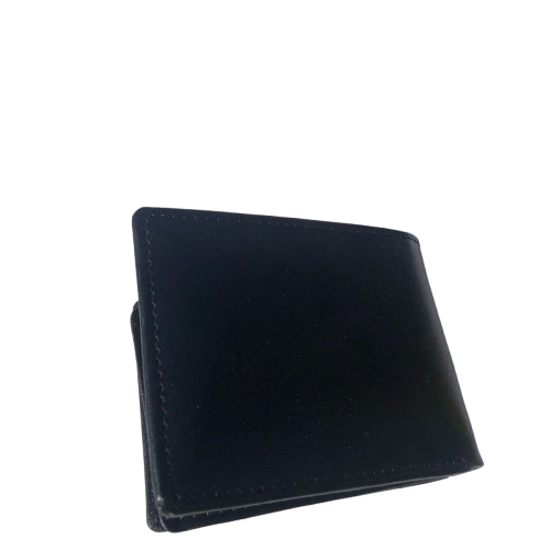 Black Wallet With Low Cut | Men’s Slim Leather Wallet | Stylish Gents Purse - Image 14